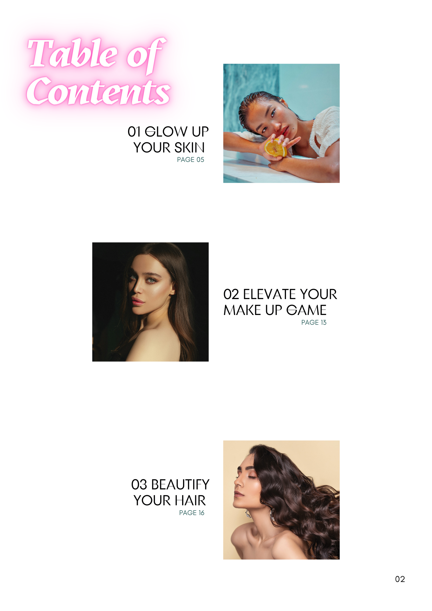 YOUR PERSONALIZED GLOW-UP ROUTINE: The Ultimate 30-day Glow up Plan