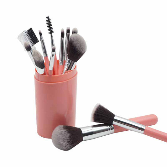 12 professional make-up brushes
