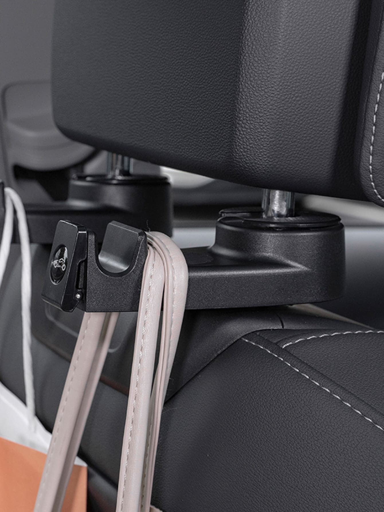 Multifunctional car seat back hook