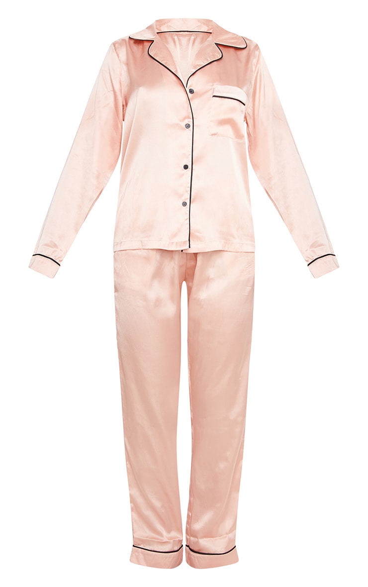 Pyjama de Luxe rose en satin OLD MONEY