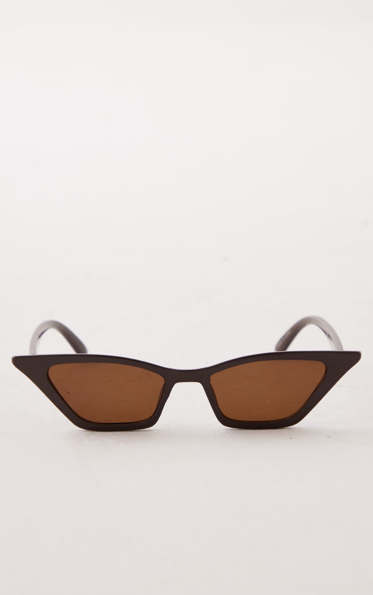 Taupe Cat Eye Sunglasses