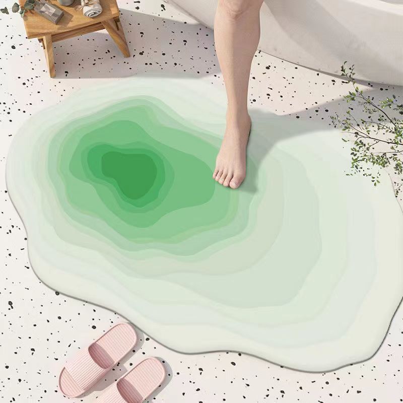 Nordic Water-absorbing Quick-drying Bathroom  Mat